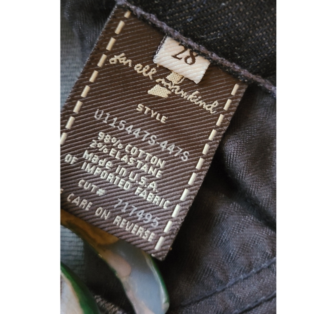 🆕️ 7 For All Mankind Dojo Flare Leg Jean Sz 28 70s Bohemian Streetwear Stretch - Picture 9 of 16